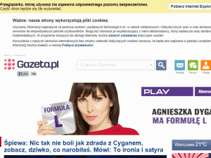 Gazeta Wyborcza - home page