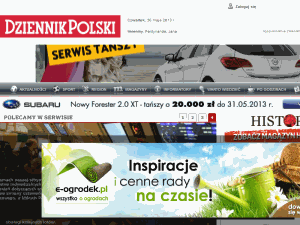Dziennik Polski - home page