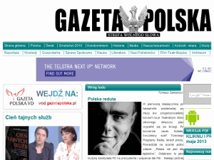Gazeta Polska - home page