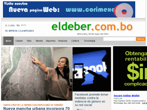 El Deber - home page
