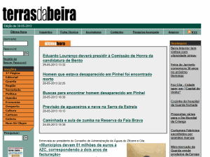 Terras da Beira - home page