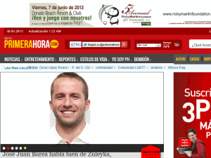 Primera Hora - home page