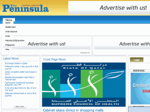 The Peninsula Online - home page