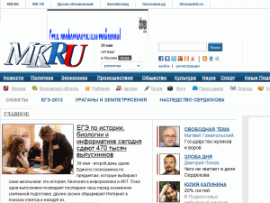 Moskovskiy Komsomolets - home page