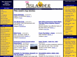 The Islander - home page