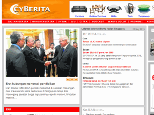 Berita Harian - home page