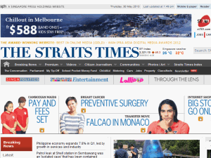 The Straits Times - home page