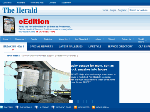 The Herald - home page