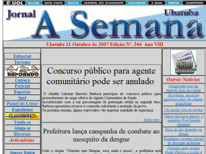 Jornal A Cidade - home page