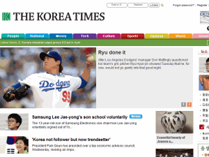 The Korea Times - home page