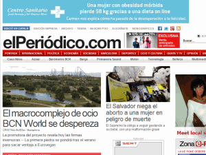 El Periodico de Catalunya - home page