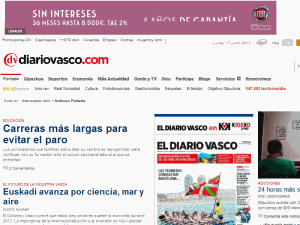 El Diário Vasco - home page