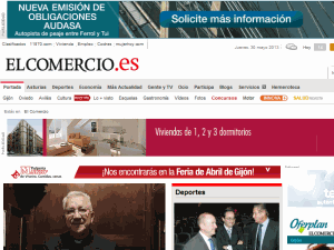 El Comercio - home page