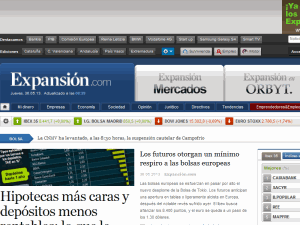 Expansión - home page