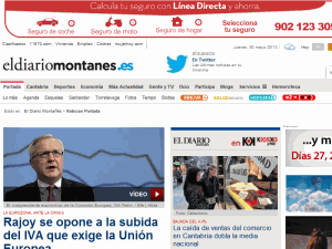 El Diário Montañes - home page