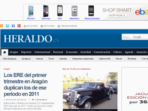 Heraldo de Aragón - home page