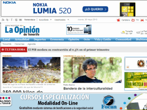 La Opinión de Tenerife - home page