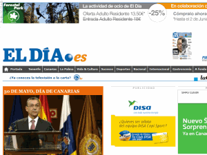 El Día - home page