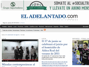 El Adelantado de Segovia - home page