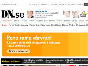 Dagens Nyheter - home page
