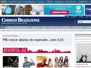 Correio Braziliense - home page