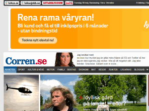 Ostgöta Correspondenten - home page