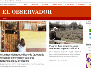 El Observador - home page