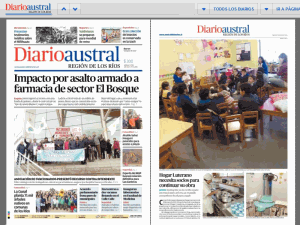 El Diário Austral de Valdivia - home page