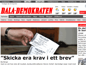 Dala-Demokraten - home page