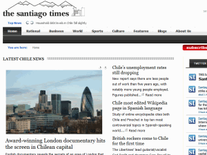 The Santiago Times - home page