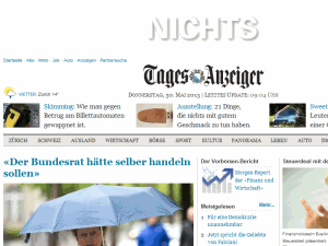 Tages-Anzeiger - home page