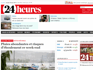 24 Heures - home page