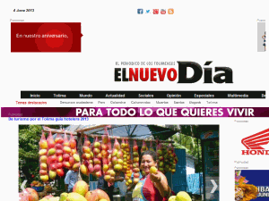 El Nuevo Día - home page