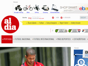 Al D&iacute;a - home page