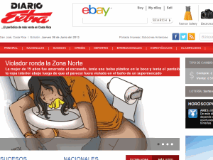 Diário Extra - home page
