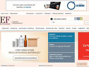 El Financiero - home page