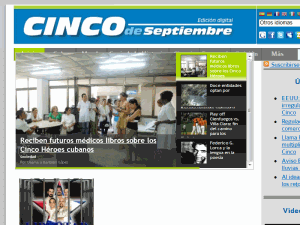 5 de Septiembre - home page