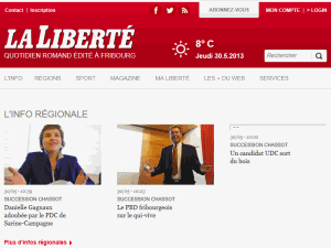 La Liberté - home page