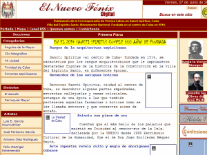 El Nuevo Fenix - home page