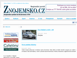 Znojemsko - home page