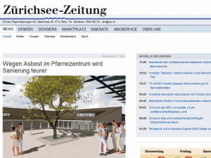 Zürichsee-Zeitung - home page