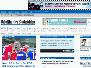Schaffhauser Nachrichten - home page