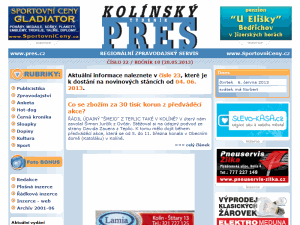 Kolínský PRES - home page