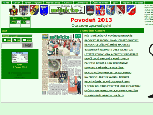 Týdeník Melnicko - home page