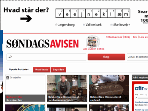 Søndagsavisen - home page