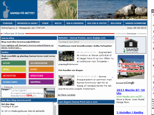 Samsø Posten - home page
