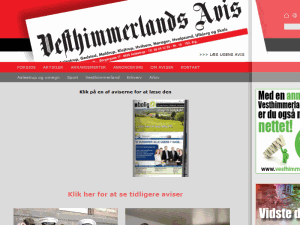 Vesthimmerlands Avis - home page