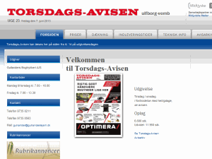 Tordags Avisen - home page