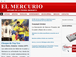 El Mercurio - home page