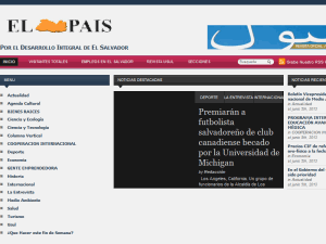 El País - home page